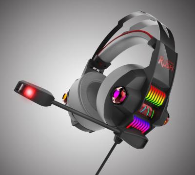 Игровая гарнитура Smartbuy RUSH STORMER, динамик 50мм, LED-подсветка, черн/красн (SBHG-5100)***