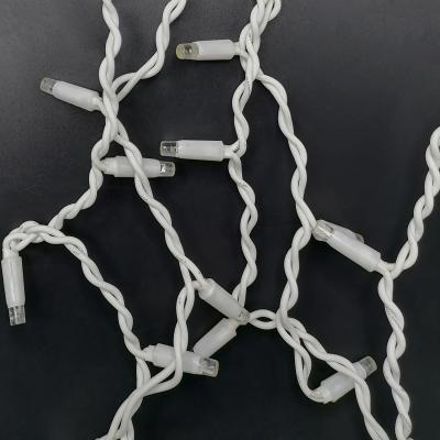 Гирлянда бахрома, уличная, 3,0м/0,3-0,5м, 80LED, т.бел., Б.П., LX-33