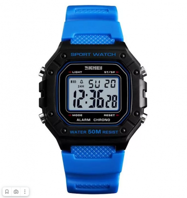 Часы наручные Skmei 1496 синий (blue) 
