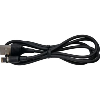 Кабель USB - Lightning 8pin, 1,0м, HOCO Magnetic X52 Sereno, черный