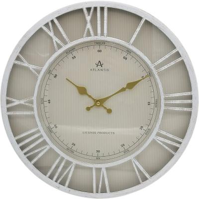 Часы настенные Atlantis 1612-2 white (белый) 