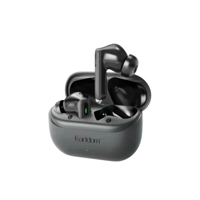 Беспроводные наушники Earldom TWS38, bluetooth, активное шумоподавление, в кейсе, черный
