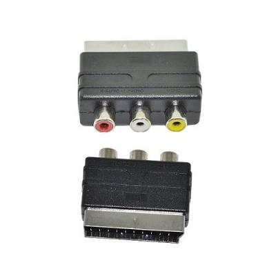 Переходник SCART (IN) / 3RCA