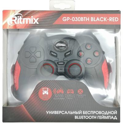 Геймпад RITMIX GP-030BTH, black/red