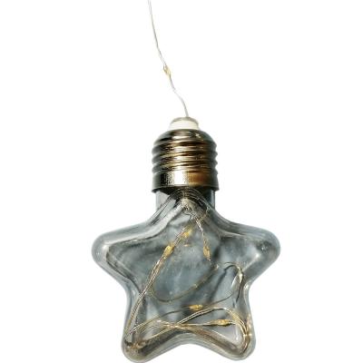 Гирлянда бахрома, 3м, 10LED, ЗВЕЗДЫ, сирен.