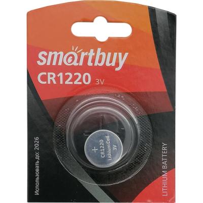 Элемент питания CR1220 SmartBuy BL1 (12/720) (SBBL-1220-1B)