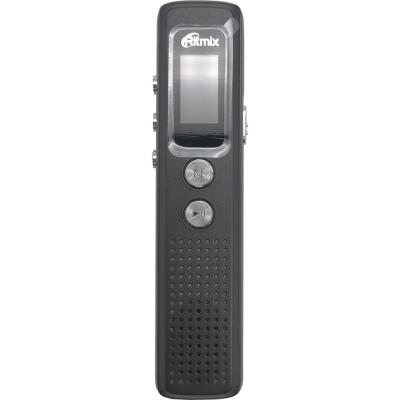 Диктофон RITMIX RR-120 4Gb черный (MP3,WAV, аудиоплеер)