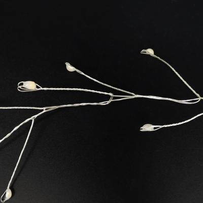 Гирлянда провол. 15м, 600LED, т.бел. капли макро, 8 функций, Luca Snake Light /88113/