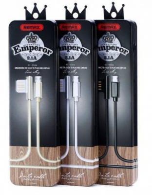 Кабель USB - micro USB, 1,0м, Remax Emperior RC-054m, пенал, золото