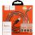Кабель USB - Lightning 8pin, 1,2м, HOCO U63 Spirit с подсветкой, черный