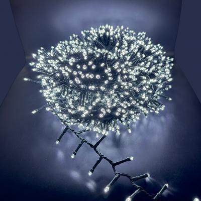 Гирлянда нитевая, 40м, 2000LED, х.бел. 8 функций, Luca Snake Light /85746/