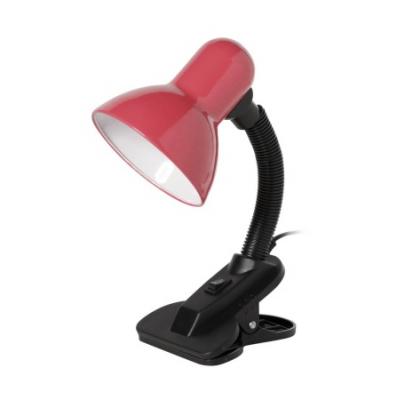 Настольный светильник Smartbuy E27 с прищепкой, розовый (SBL-DeskS-Pink)