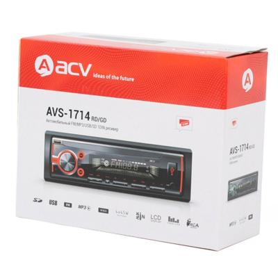 Автомагнитола ACV AVS-1714GD USB/SD/FM