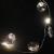 Гирлянда проволочная, 1м, 10LED, т.бел. кристаллы, 2*AA, Luca String Light /83795/87418/