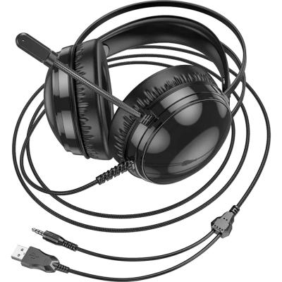 Наушники BOROFONE BO108 Flame игровая гарнитура, черный