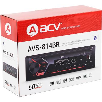 Автомагнитола ACV AVS-814BR Bluetooth/USB/SD/FM