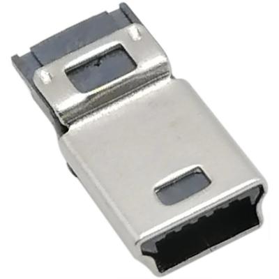 Штекер miniUSB-B на кабель 5pin + корпус