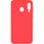 Чехол-накладка Galaxy M30/A40S (2019), More choice Silicone MATTE (Red)