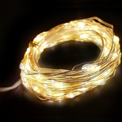 Гирлянда провол. 10м, 1000LED, РОСА т.бел. LX-197