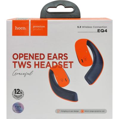 Беспроводные наушники HOCO EQ4 Graceful, bluetooth, в кейсе, синий