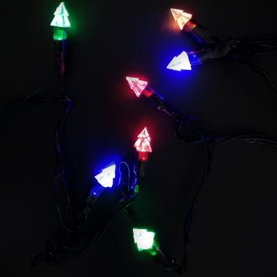 Гирлянда нитевая, 4м, 40LED, RGB, Ёлки мал, Ч.П.