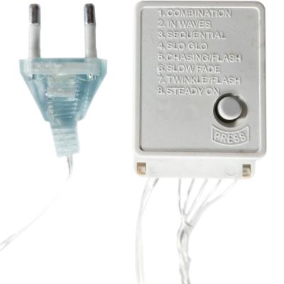 Гирлянда нитевая, 10м, 160LED, RGB, с контроллером, IP20, П.П. SB-RGB-10m