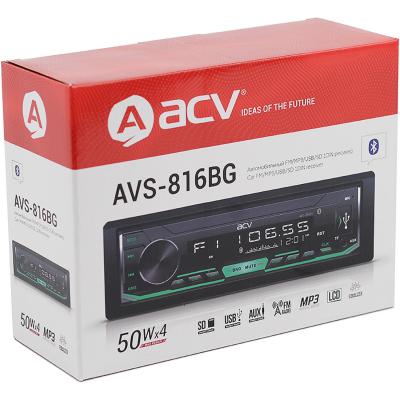 Автомагнитола ACV AVS-816BG Bluetooth/USB/SD/FM