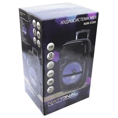 Портативная акустика NATIONAL NSM-V200***