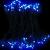 Гирлянда нитевая уличная, 10м, 100LED, син. солн.панель, Ч.П. LX-227