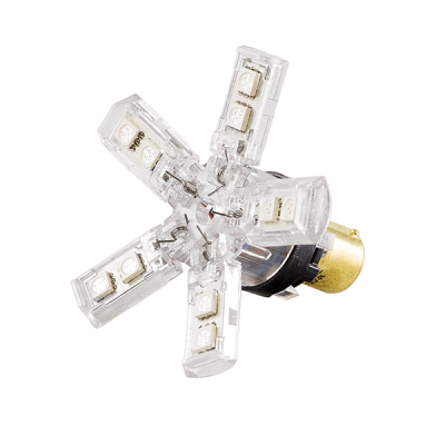 LED лампы Sho-me 5615-S (15LED) белый (поворотник)