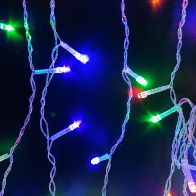 Гирлянда бахрома, 4,0м/0,4-0,6м, LED, RGB, П.П. LX-35