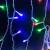 Гирлянда бахрома, 4,0м/0,4-0,6м, LED, RGB, П.П. LX-35