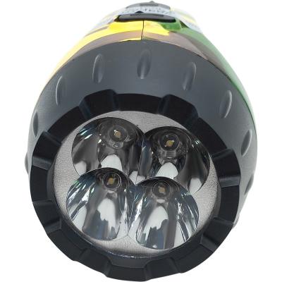 Фонарь ручной Ultraflash "AKKU PROFI" LED3804ML (аккум,4LED,220В) милитари