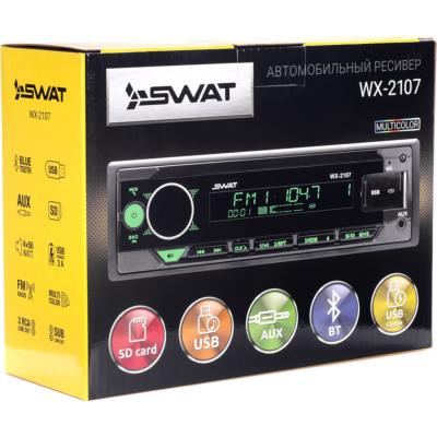 Автомагнитола SWAT WX-2107, 4*50, Bluetooth