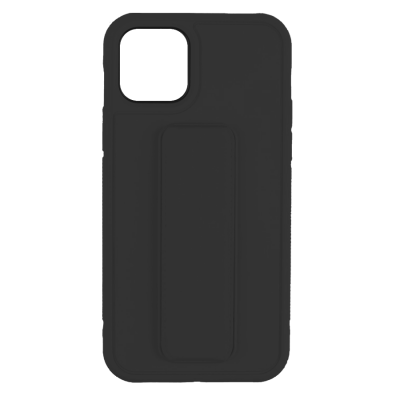 Чехол-накладка, подставка с магнитом iPhone 12/12 PRO, More choice STAND (Black)