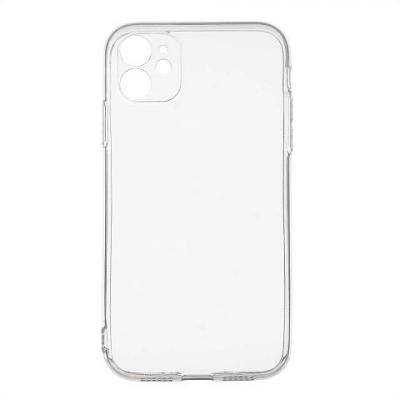 Чехол-накладка iPhone 11, TPU силикон ультратонкий, прозрачный 