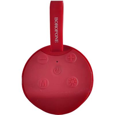 Активная колонка BOROFONE BR5 (FM/AUX/USB/microSD/BT/подсветка), красный***
