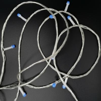 Гирлянда катушка, 50м, 240LED, 8mm, New, син. П.П. LX-242