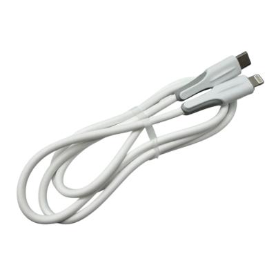 Кабель Type C - Lightning 8pin, 1,0м, BOROFONE BX119, 3.0A PD 27W, белый 