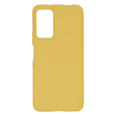 Чехол-накладка Galaxy A52 (2021), More choice Silicone MATTE (Yellow)