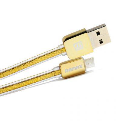 Кабель USB - micro USB, 1,0м, Remax King Kong RC-016m, золото
