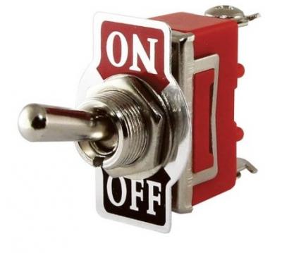 Тумблер E-TEN-101 (1021) ON-OFF 2pin 125V/10A