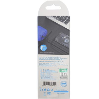 Jack 3,5mm - Jack 3,5mm 2,0м stereo HOCO UPA14 Series, черный