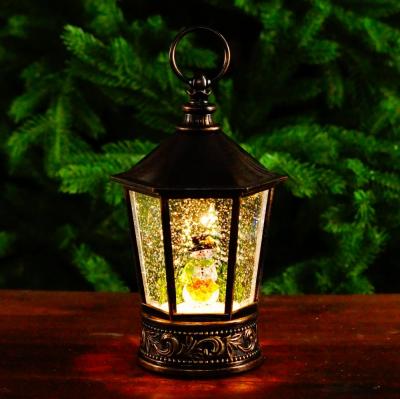 Новогодний фонарь, WDL-24077B, Фонарь.Ёлка,снеговик