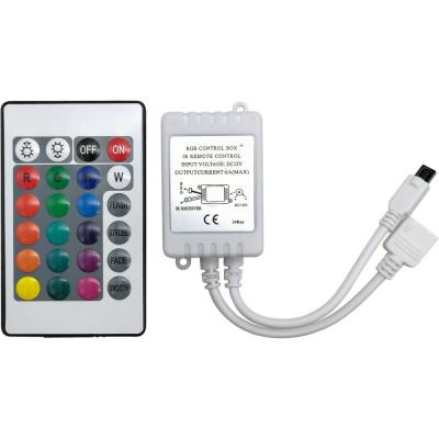 Контроллер SmartBuy LED RGB инфракрасный 24 кнопки 6A IP20 (SBL-RGB-28)