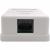 Розетка компьютерная AVS RJ-45 кат.5e внешняя, 1 порт