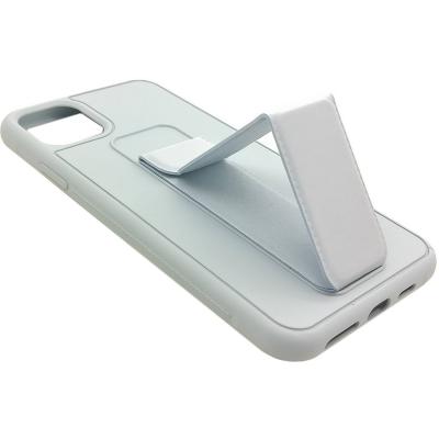 Чехол-накладка, подставка с магнитом iPhone 11 PRO MAX, More choice STAND (Grey Blue)