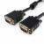 Шнур VGA(M)-VGA(M) 15м Premium Cablexpert CC-PPVGA-15M-B, тройной экран, черный