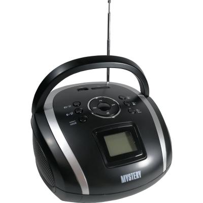 Бумбокс MYSTERY BM-6004UB черный/серебро***