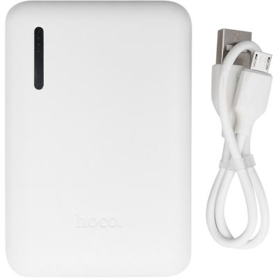 Портативный аккумулятор 5000 мАч, HOCO J115 Journey, 2xUSB, белый
